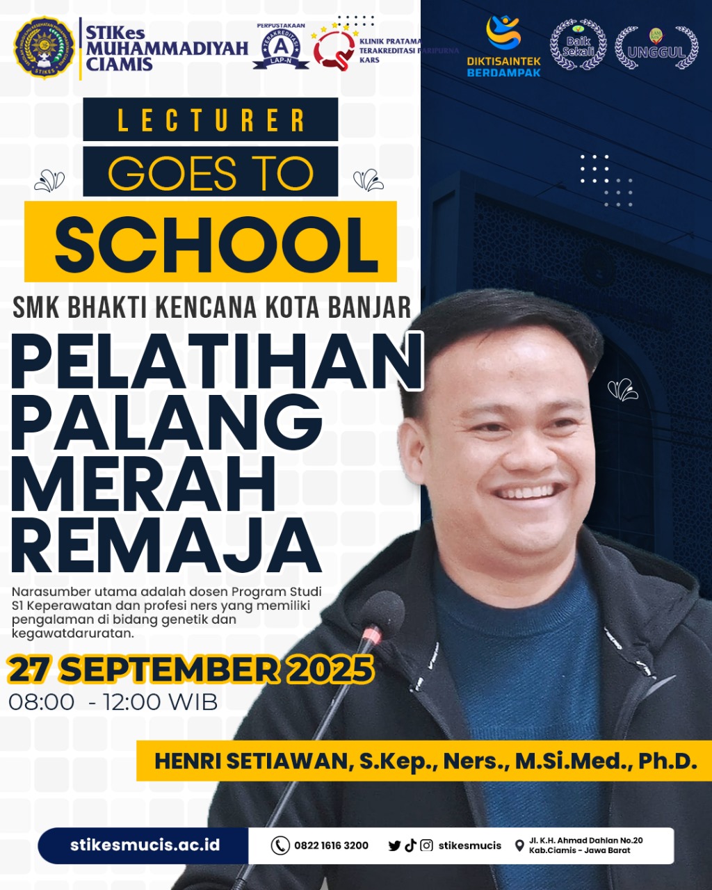 Tingkatkan Keterampilan & Jiwa Kemanusiaan: STIKes Muhammadiyah Ciamis Adakan Pe...